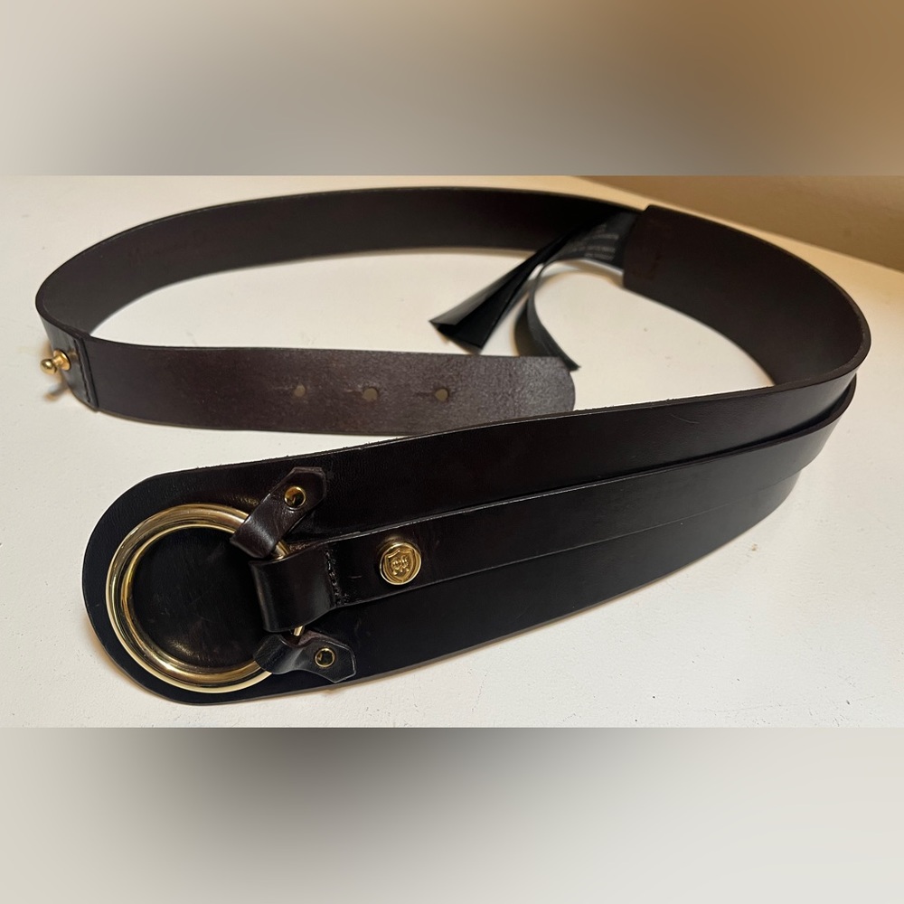 Massimo Dutti leather belt